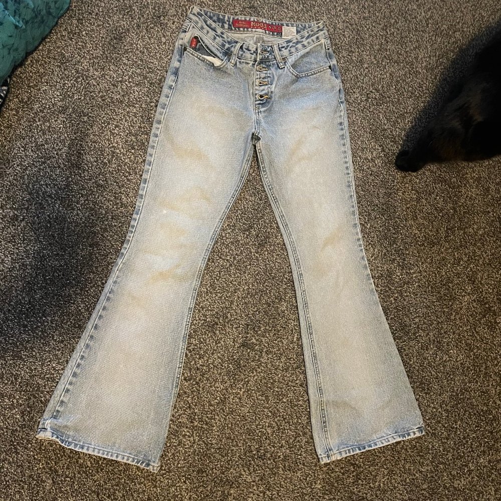 Women's Vintage 90's 00's Mudd Flare Button Up Jeans